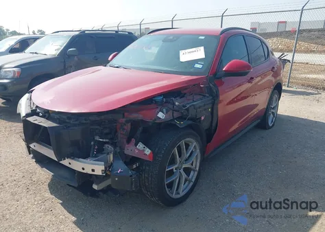 2018 Alfa Romeo Stelvio Ti Sport Awd из США, поврежденный, VIN ZASFAKNN9J7B65021